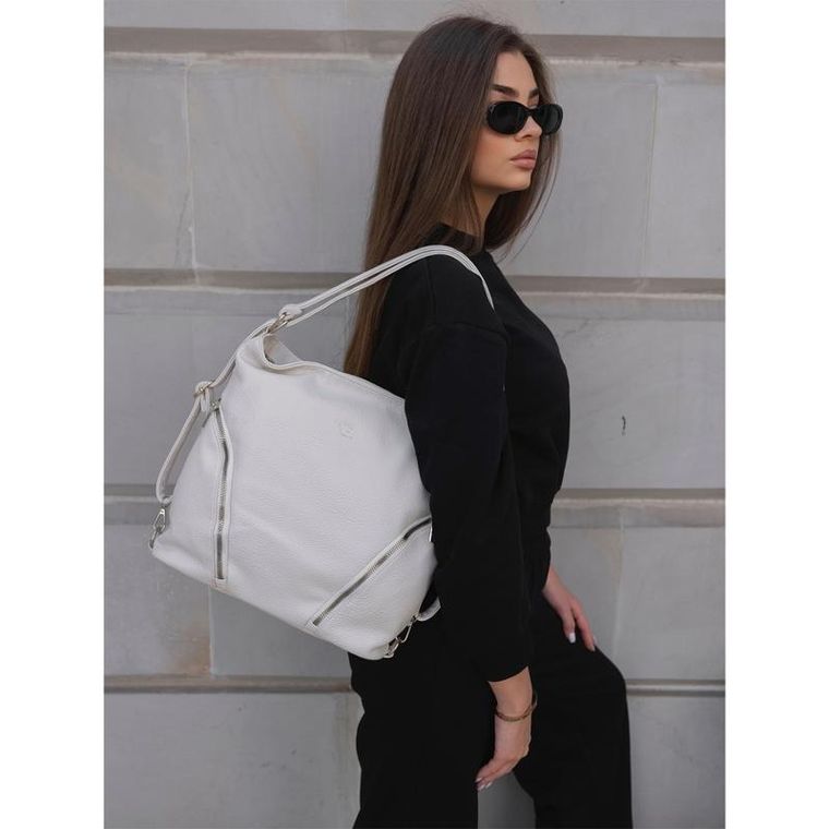 Torebka shopper, beżowa, Rovicky