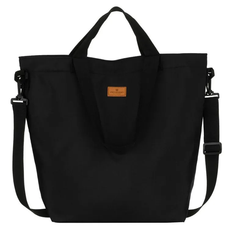 Torebka shopper, czarna, Peterson