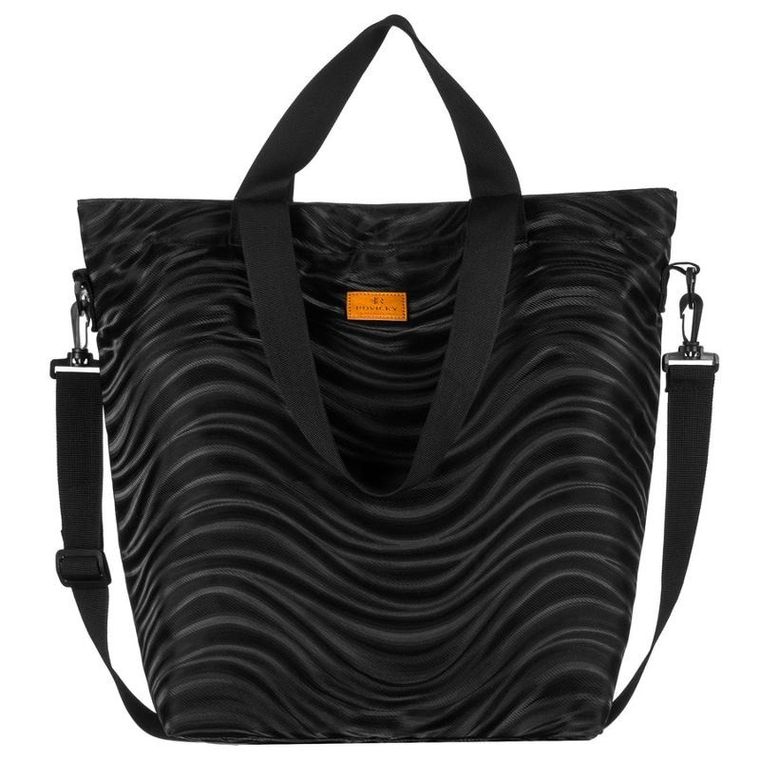 Torebka shopper, czarna, Rovicky
