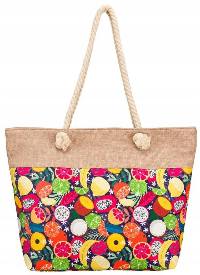 Torebka shopper, mix, plażowa