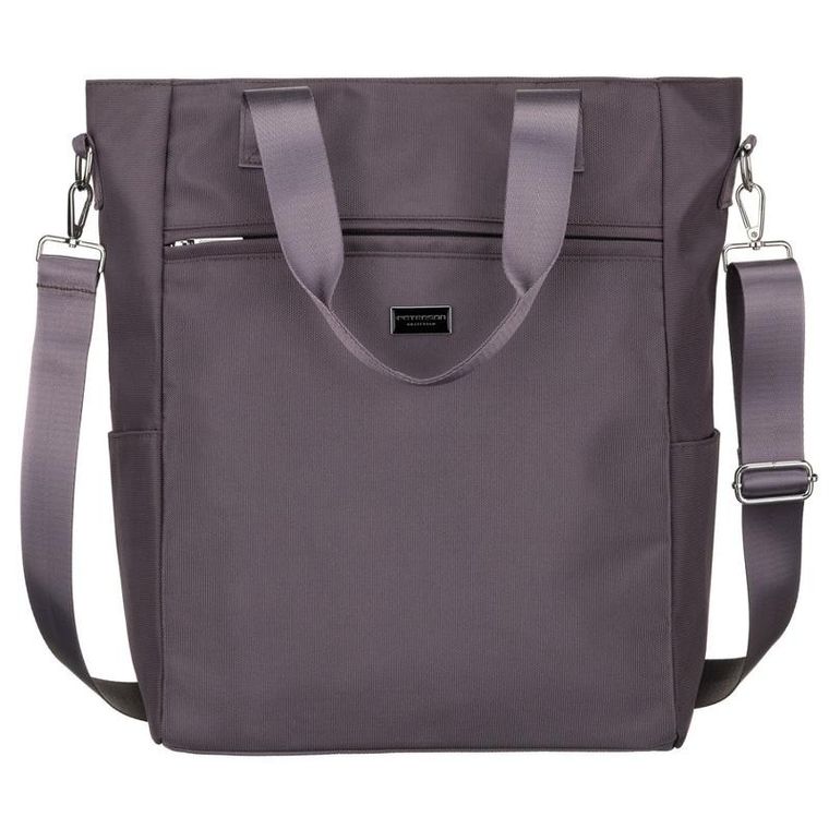 Torebka shopper, szara, Peterson
