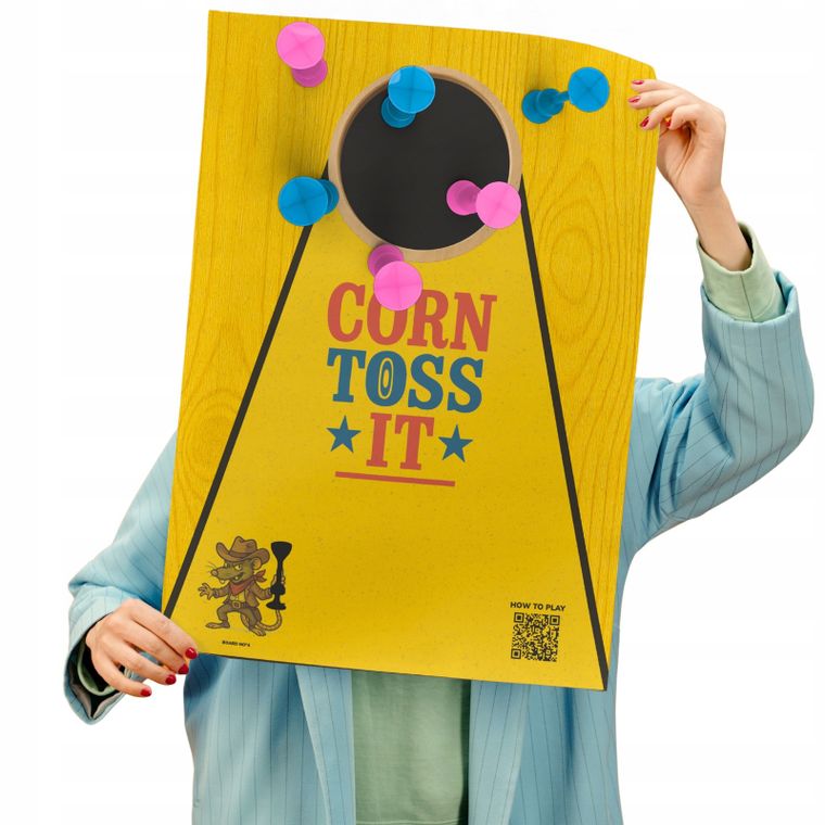 Tossit, Obowiązki & Cornhole, tarcza do rzutek