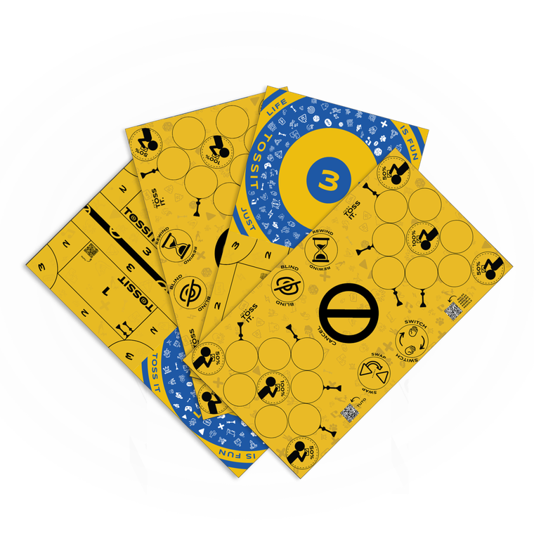 Tossit, Plansza rodzinna, tarcza do rzutek