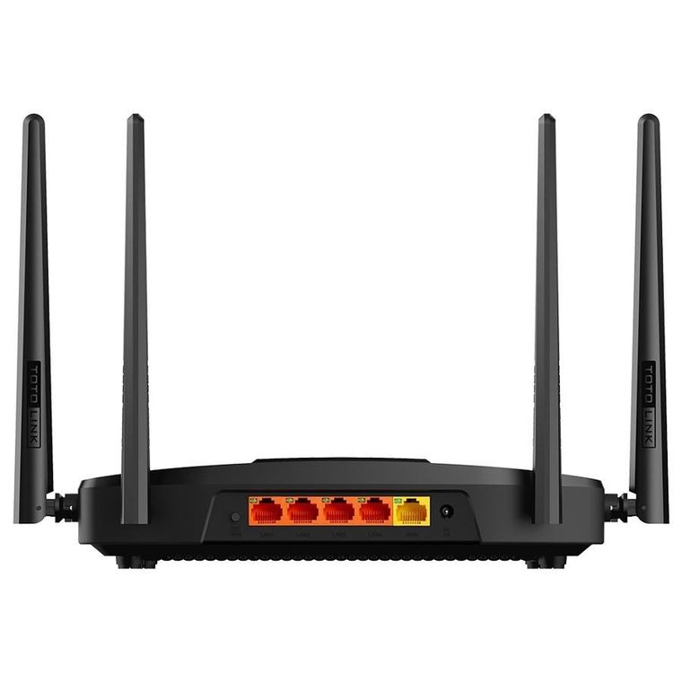 Totolink, X5000R, router WiFi, WiFi6 AX1800 Dual Band, 5xRJ45 1000Mb/s