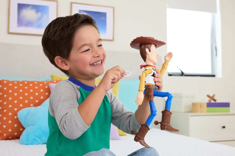 Toy Story 5, Biegnący Chudy, figurka interaktywna, 30 cm, wersja angielska