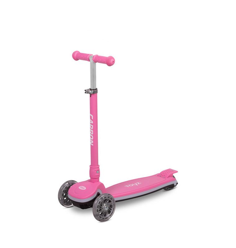 Toyz, Carbon, hulajnoga 3-kołowa, pink