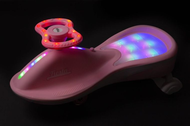 Toyz, Fiesta, jeździk grawitacyjny, Pink