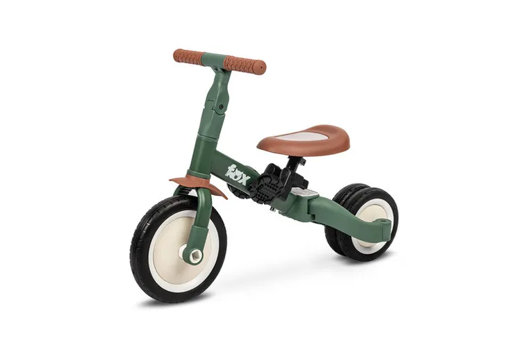 Toyz, Fox, rowerek trójkołowy, biegowy, green