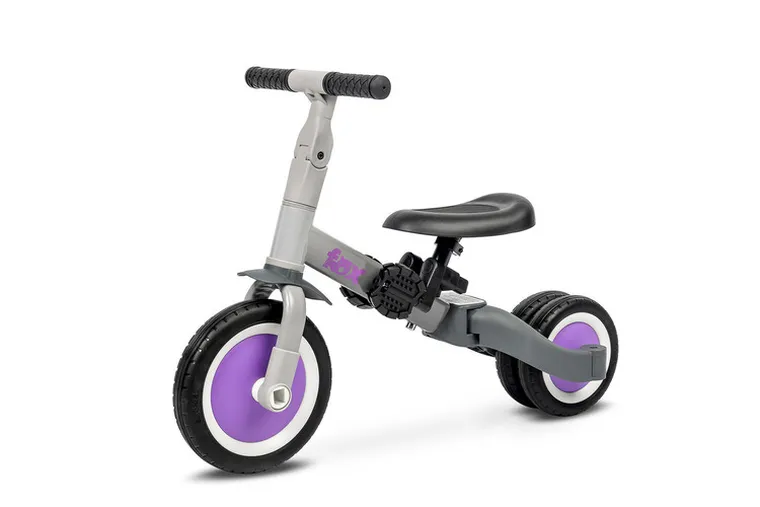 Toyz, Fox, rowerek trójkołowy, biegowy, grey