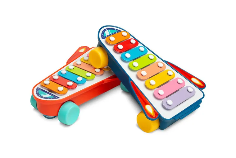 Toyz, Tęczowe cymbałki, zabawka edukacyjna