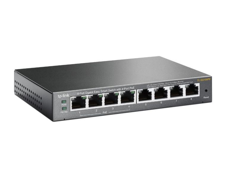 TP-Link, switch, TL-SG108PE