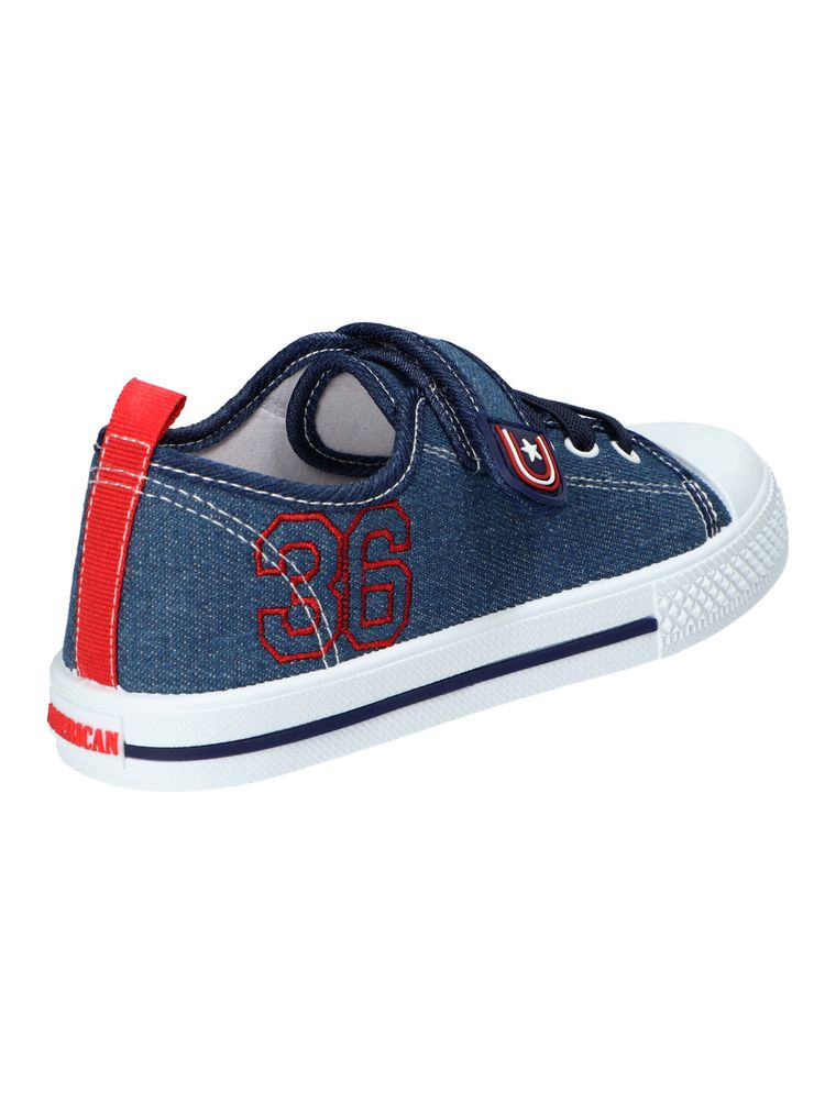 Trampki chłopięce, niebieskie, American Club