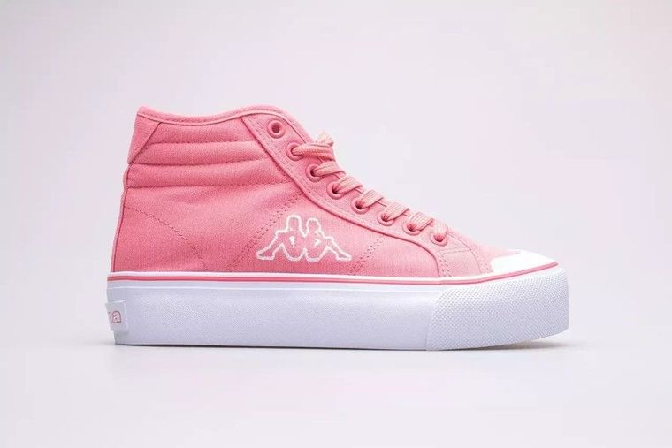 Trampki damskie, różowe, Kappa