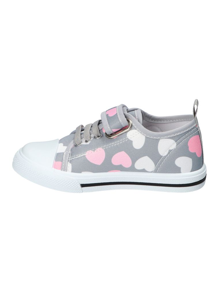 Trampki dziewczęce, szare, American Club