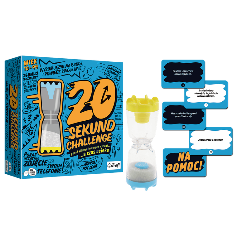 Trefl, 20 sekund challenge, gra familijna
