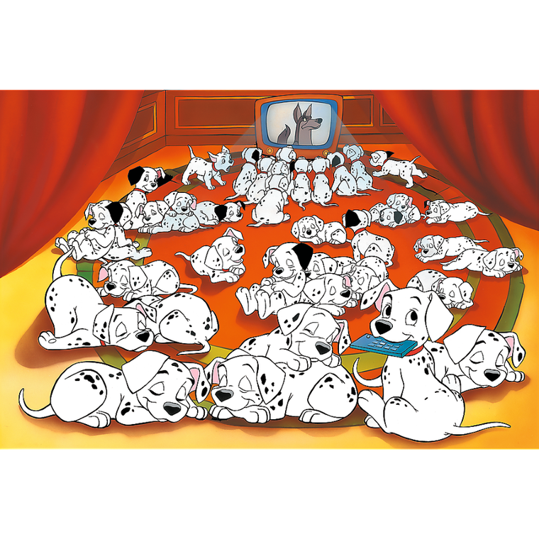 Trefl, 40-lecie, Disney, 101 Dalmatyńczyków, puzzle, 600 elementów