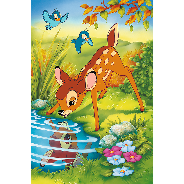 Trefl, 40-lecie, Disney, Bambi, puzzle, 600 elementów