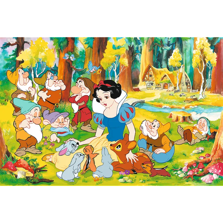 Trefl, 40-lecie, Disney, Królewna Śnieżka, puzzle, 600 elementów