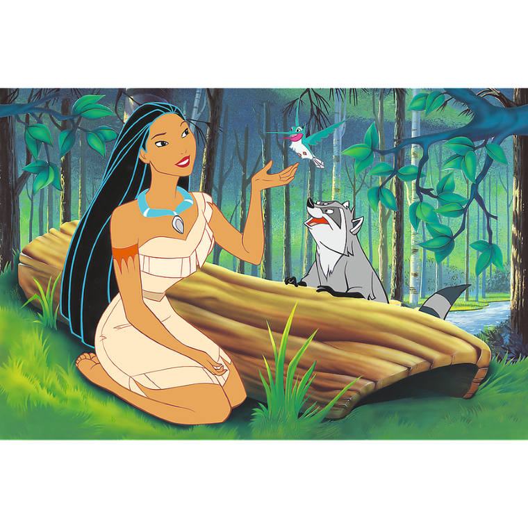 Trefl, 40-lecie, Pocahontas, puzzle, 600 elementów