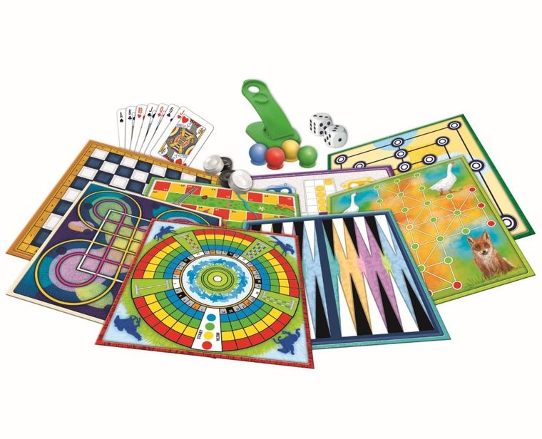 Trefl, 50 gier, zestaw gier familijnych