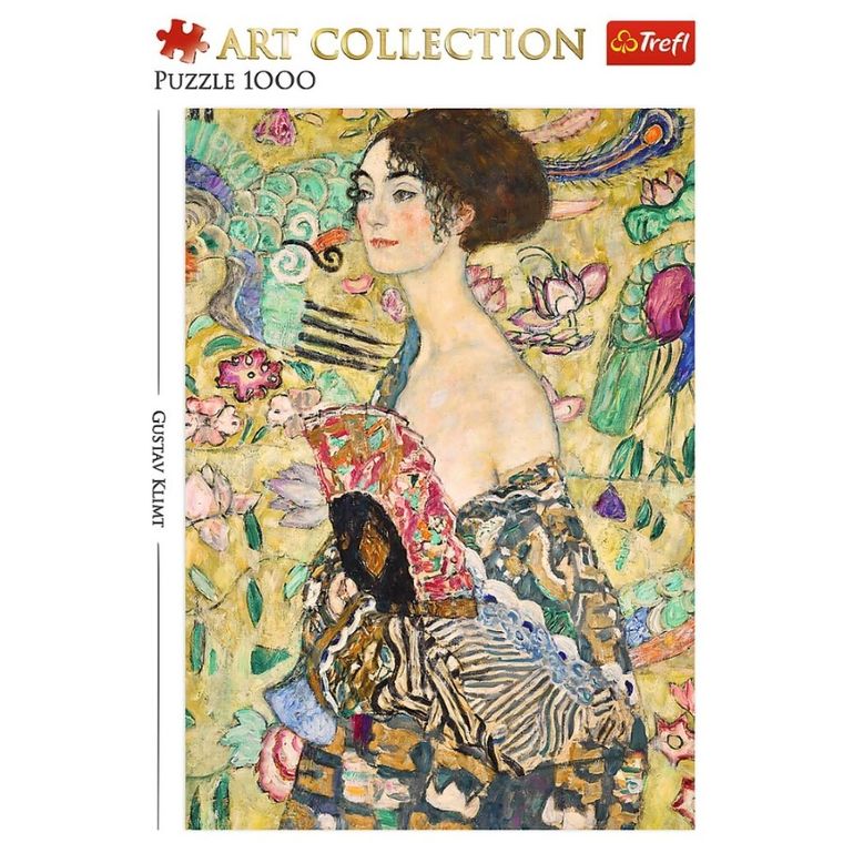 Trefl, Art Collection, Dama z wachlarzem, puzzle, 1000 elementów