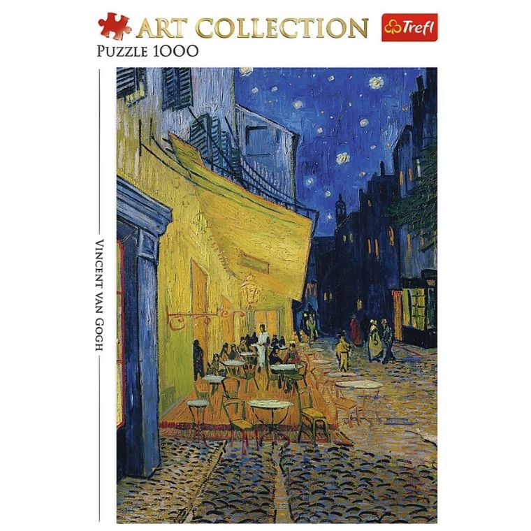 Trefl, Art Collection, Taras kawiarni w nocy, puzzle, 1000 elementów