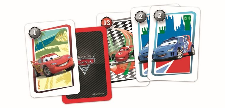 Trefl, Auta 2, Piotruś, gra karciana