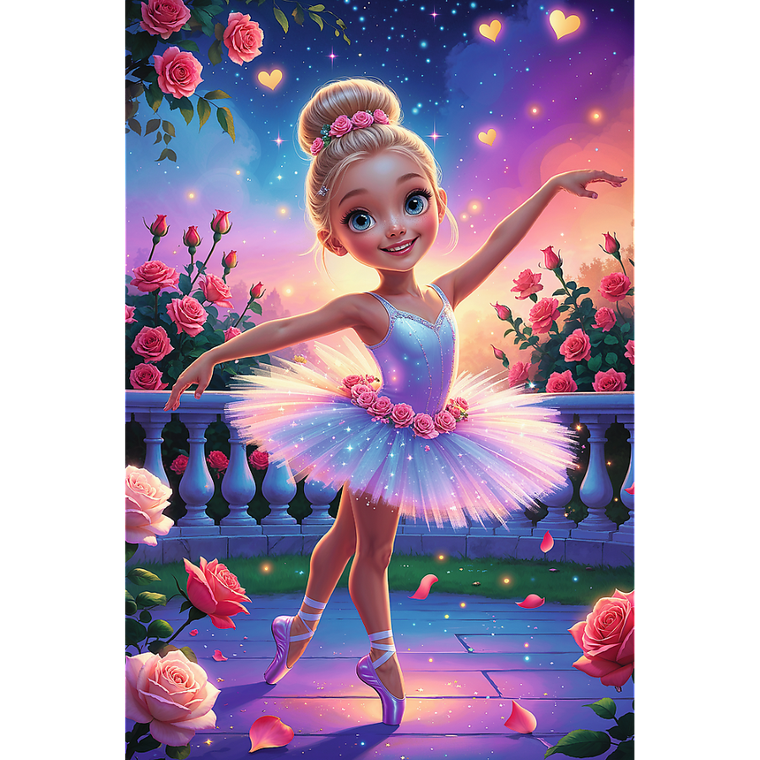 Trefl, Baletnica, puzzle, 100 elementów