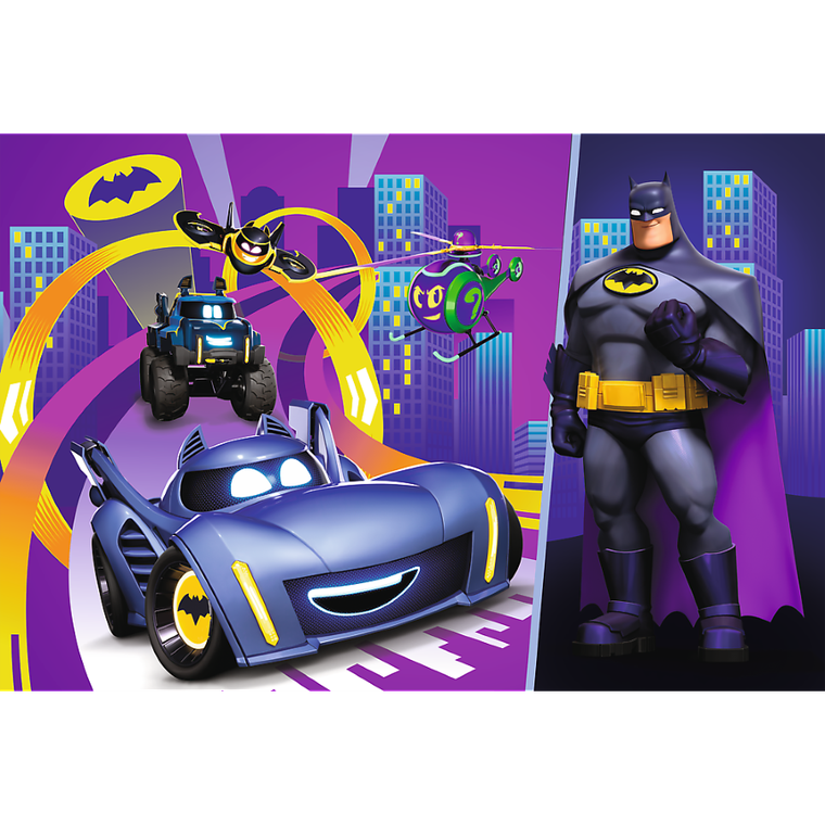 Trefl, Batman, Batman i jego pojazdy, puzzle, 60 elementów