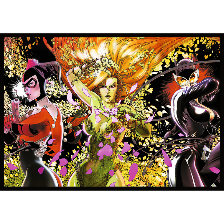 Trefl, Batman, Batman w akcji, puzzle, 4-250 elementów