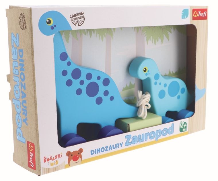 Trefl, Bobaski i Miś, Zauropod, dinozaury na kółkach