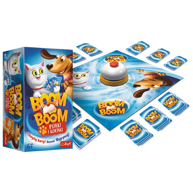 Trefl, Boom Boom, Psiaki i Kociaki, gra karciana