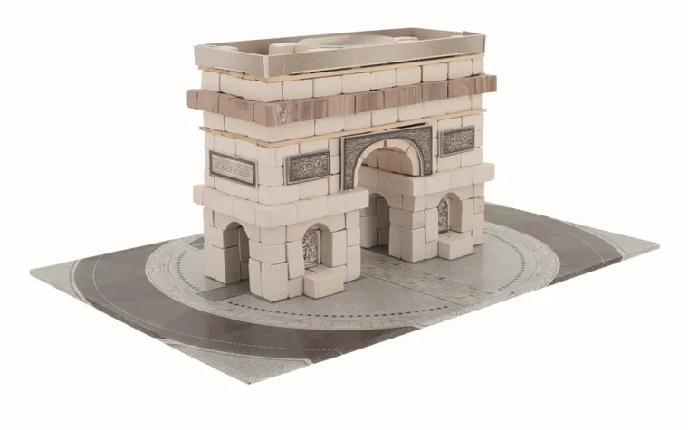 Trefl, Buduj z cegły, Łuk Triumfalny, zestaw kreatywny, 290 elementów