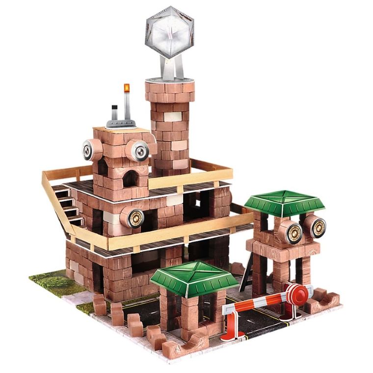 Trefl, Buduj z cegły, Moro, Baza wojskowa, zestaw kreatywny, 340 elementów