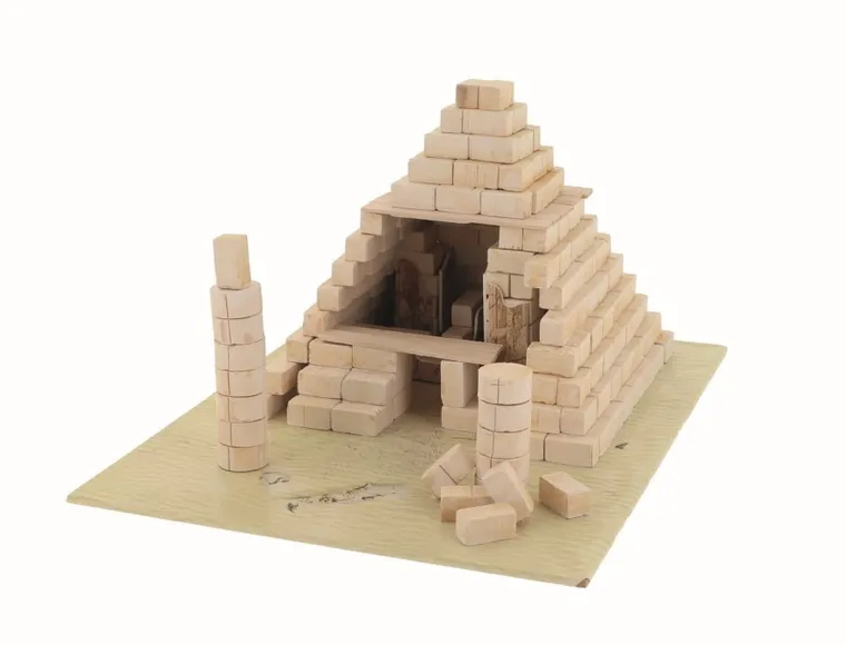 Trefl, Buduj z cegły, Piramida, zestaw kreatywny, 260 elementów