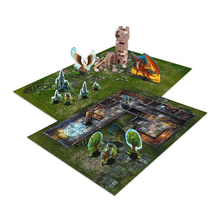 Trefl, Buduj z cegły, RPG, Forgotten Legacy, klocki konstrukcyjne, 420 elementów