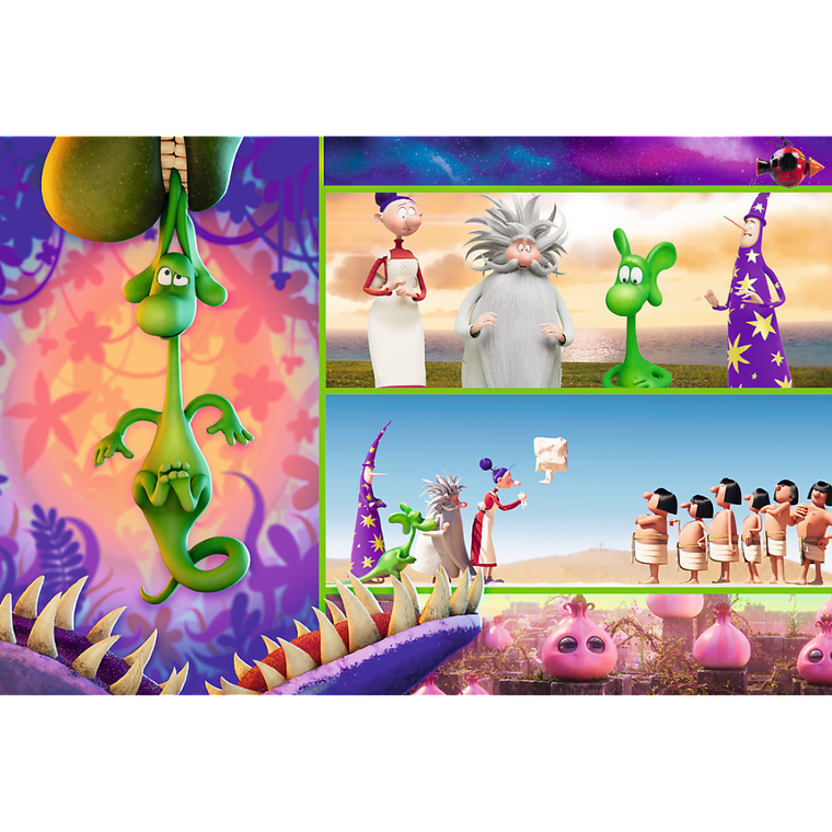 Trefl, Ciekawski Smok Diplodok, puzzle maxi, 24 elementy