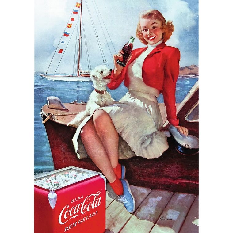 Trefl, Coca-Cola: Czas na przerwę, puzzle, 1000 elementów