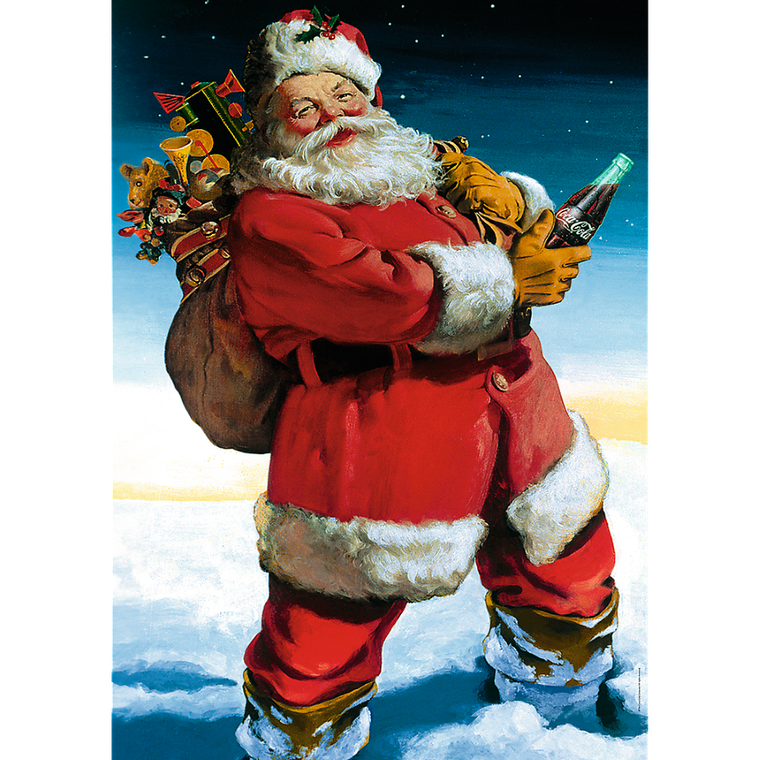Trefl, Coca-Cola, Święty Mikołaj, puzzle, 1000 elementów