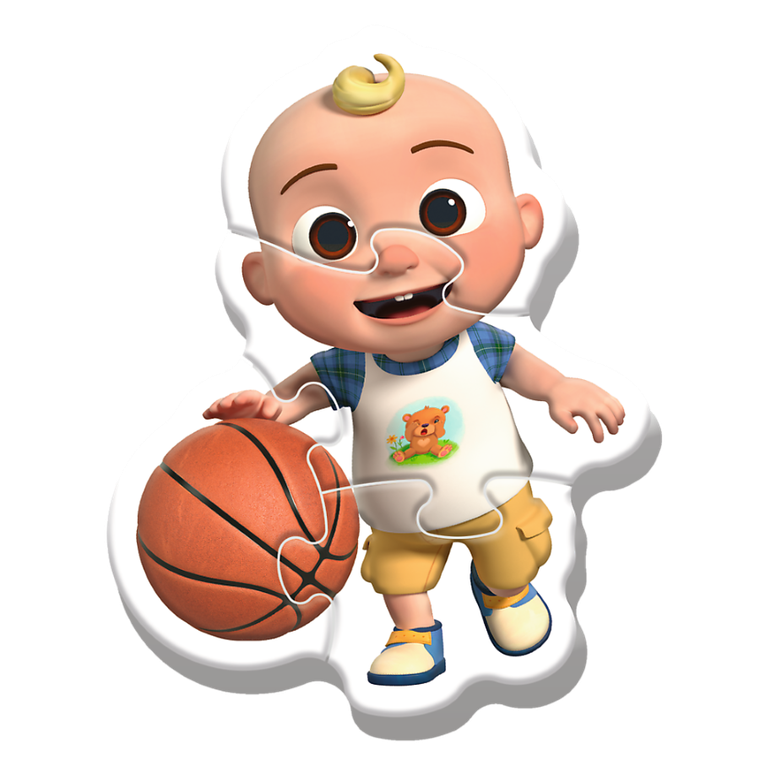 Trefl, Cocomelon, Baby Classic, Moje pierwsze puzzle, puzzle, 14 elementów