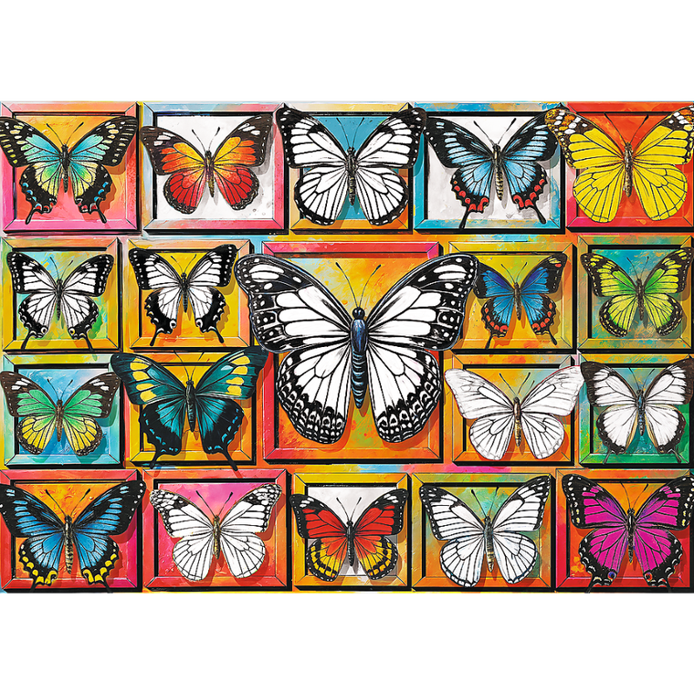 Trefl, Creative, Kolekcja motyli, puzzle, 500 elementów