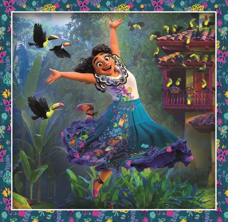 Trefl, Disney, Bohaterowie magicznego Encanto, puzzle 3w1