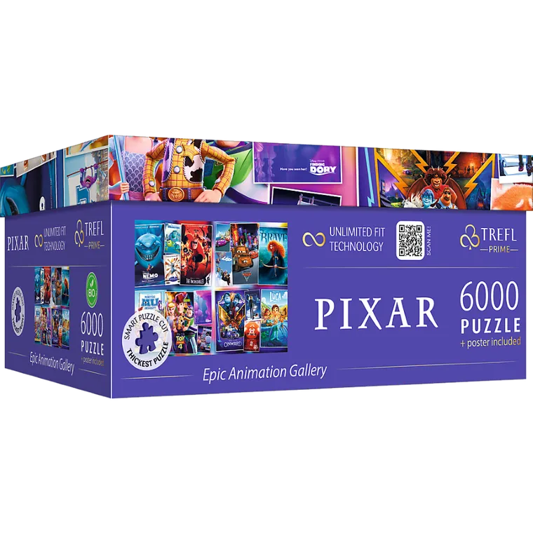 Trefl, Disney, Pixar, puzzle, 6000 elementów