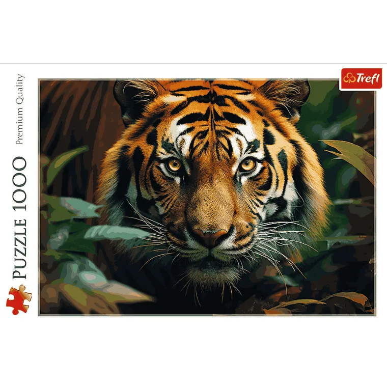 Trefl, Dziki Tygrys, puzzle, 1000 elementów
