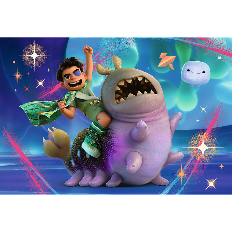 Trefl, Elio i kosmiczna przygoda, puzzle, 100 elementów