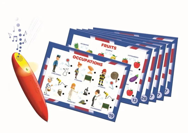 Trefl, English for you, Magiczny ołówek, gra edukacyjna