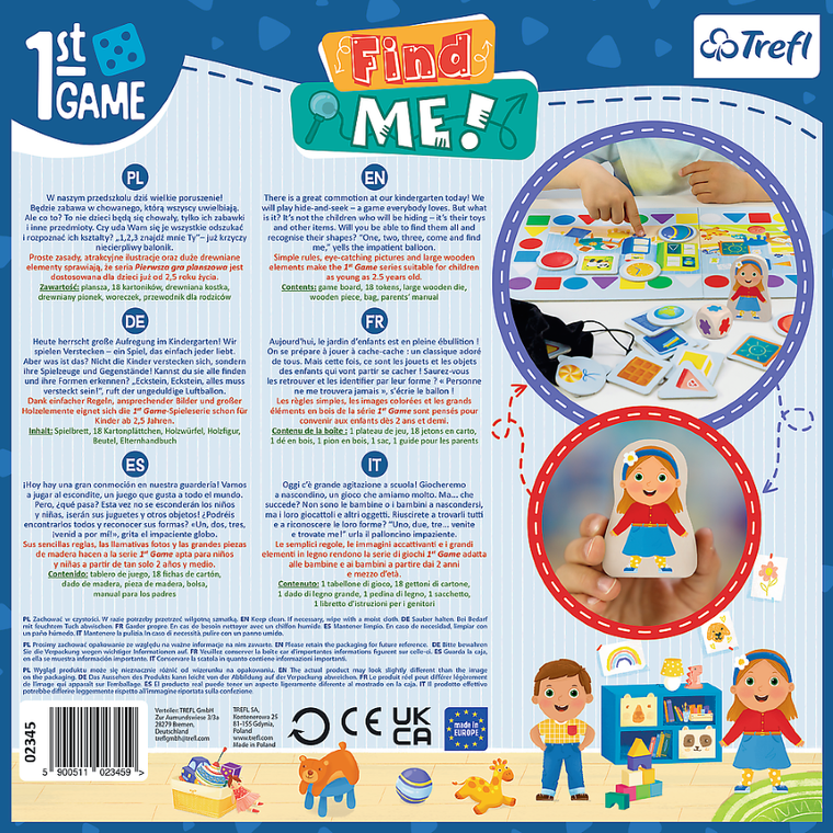 Trefl, Find me, znajdź przedmiot, gra familijna