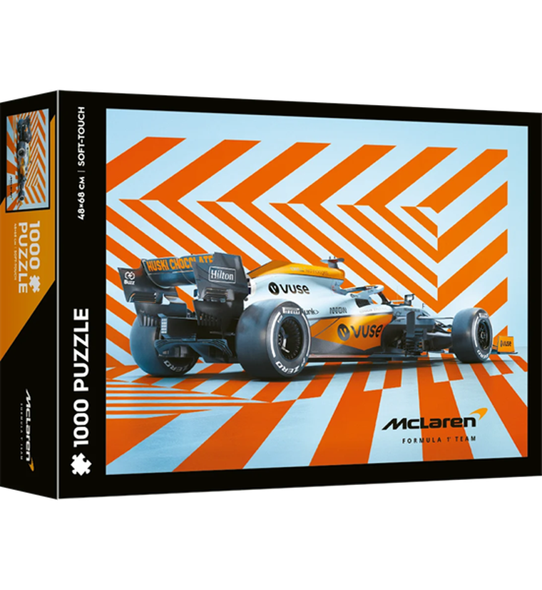 Trefl, Formuła 1, McLaren, Gulf Livery, puzzle, 1000 elementów