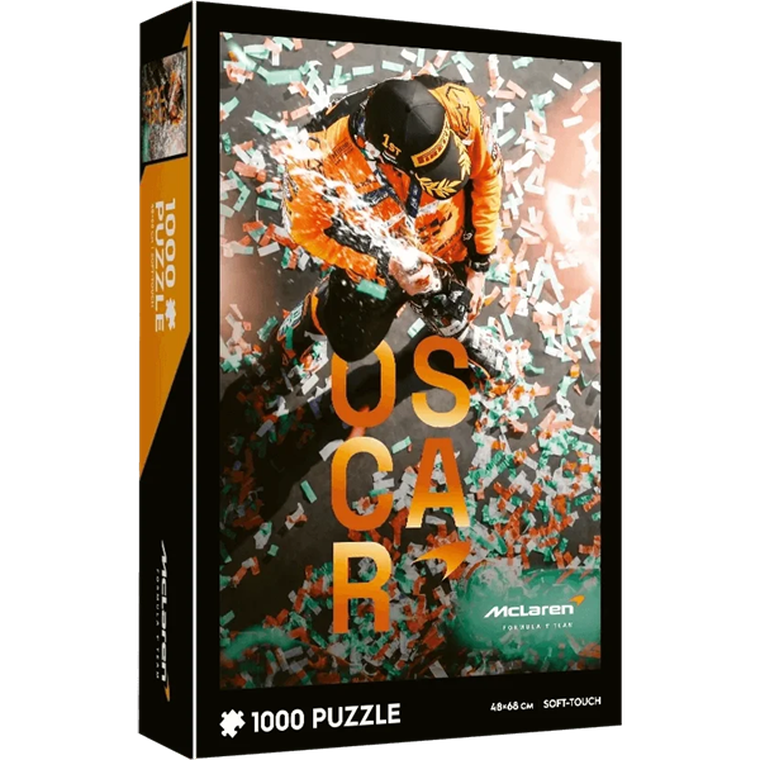 Trefl, Formuła 1, McLaren, Oscar Piastri, Maiden Grand Prix, puzzle, 1000 elementów