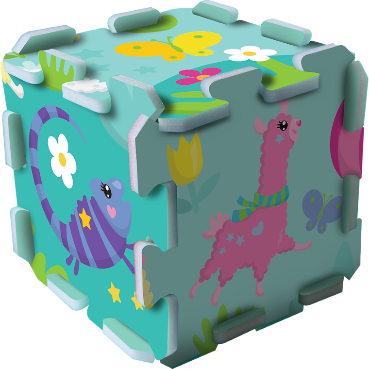 Trefl, Gramy w Lamy, puzzle piankowe